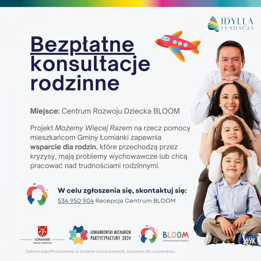 Zdjęcie do projektu Pomoc Psychologiczna dla Mieszkańców Łomianek